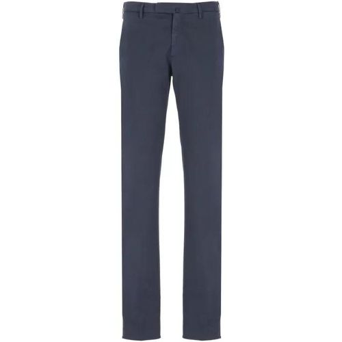 Cotton Trousers - Größe 54 - blue - Incotex - Modalova