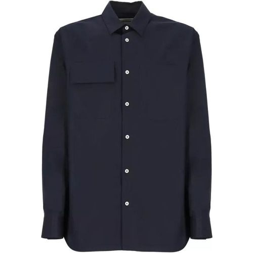 Cotton Shirt - Größe 39 - blue - Jil Sander - Modalova