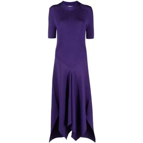 Compact Purple Midi Dress - Größe L - purple - Stella Mccartney - Modalova