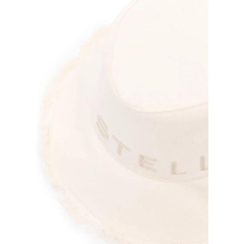 Caps & Mützen - Logoed Cotton Hat - Gr. 56 - in - für Damen - Stella Mccartney - Modalova