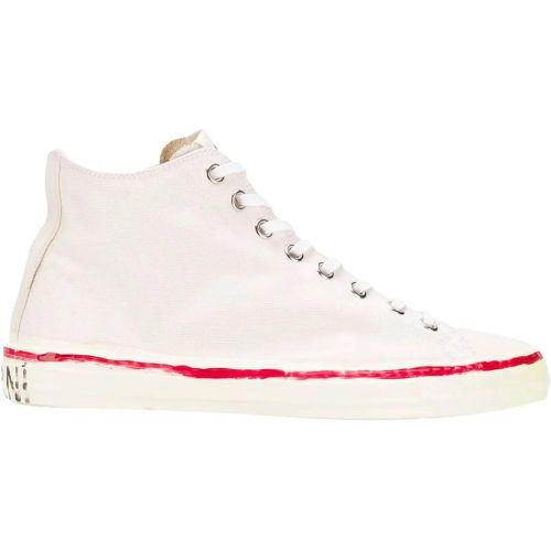 Low-Top Sneaker - Graffiti Logo High-top Sneakers - Gr. 43 (EU) - in - für Damen - Marni - Modalova