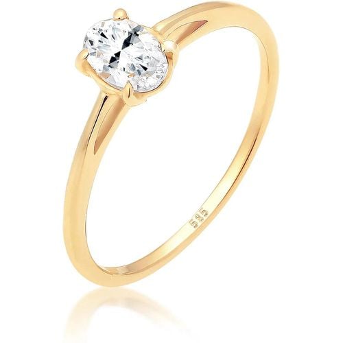 Ringe - Ring Verlobungsring Valentin Liebe Topas 585 Gelbg - Gr. 52 MM - in - für Damen - Elli - Modalova