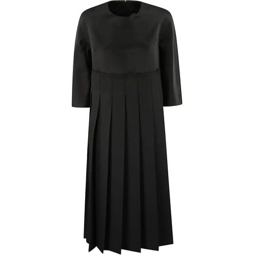 Satin Effect Black Dress - Größe M - Comme des Garcons - Modalova