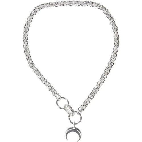 Halskette - Metal Necklace - Gr. unisize - in Silber - für Damen - Marine Serre - Modalova