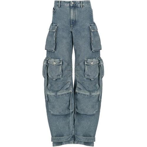 Cotton Cargo Pants - Größe 27 - The Attico - Modalova