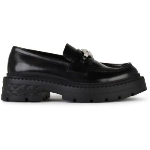 Loafer - Marlow' Black Shiny Leather Loafers - Gr. 36 (EU) - in - für Damen - Jimmy Choo - Modalova