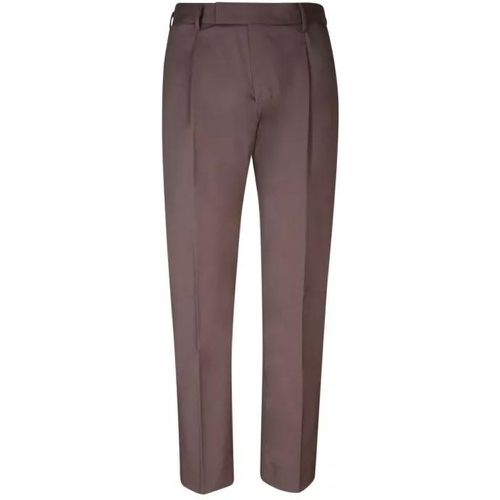 Wool-Blend Trousers - Größe 46 - brown - Pt Torino - Modalova