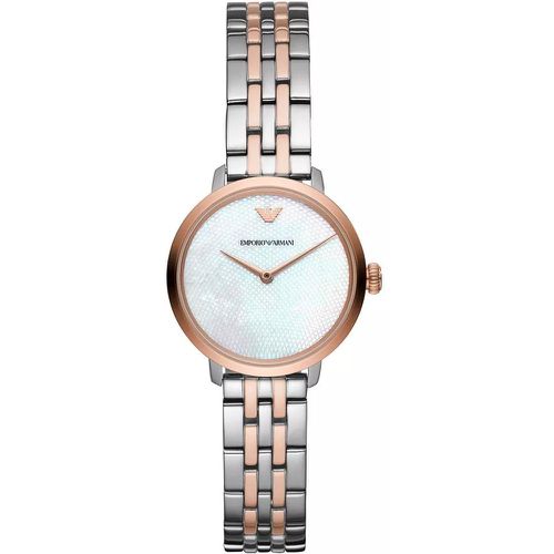 Uhr - AR11157 Dress Watch - Gr. unisize - in Silber - für Damen - Emporio Armani - Modalova