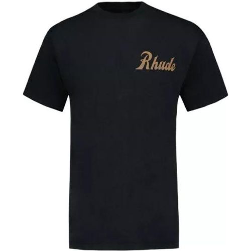 Sales And Service T-Shirt - Cotton - Black - Größe M - black - Rhude - Modalova