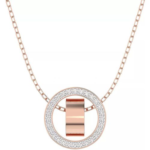 Halskette - Hollow Necklace rose gold-tone plated - Gr. unisize - in - für Damen - Swarovski - Modalova
