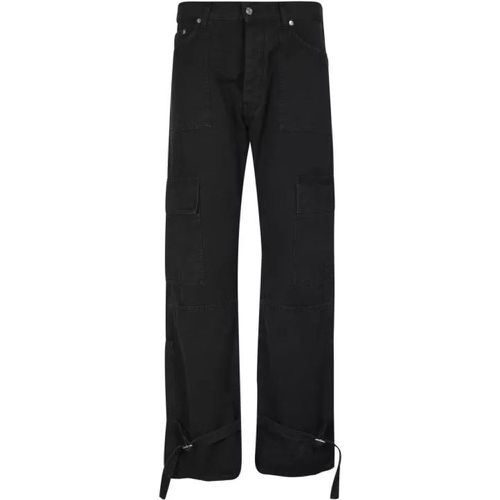 Straight-Leg Cargo-Style Pants - Größe L - schwarz - Off-White - Modalova