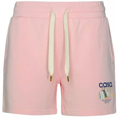 Equipement Sportif' Pink Organic Cotton Shorts - Größe M - pink - Casablanca - Modalova