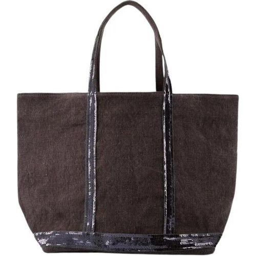 Tote - L Shopper Bag - Linen - Black - Gr. unisize - in - für Damen - Vanessa Bruno - Modalova