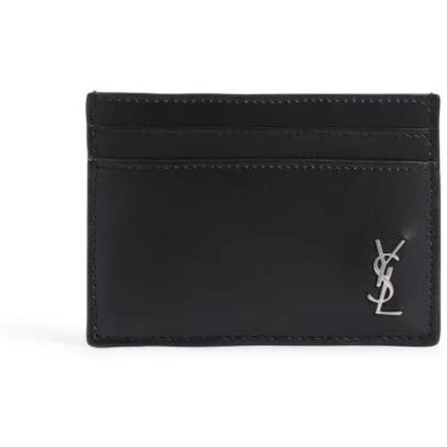 Portemonnaies - Calf Leather Card Holder - Gr. unisize - in - für Damen - Saint Laurent - Modalova