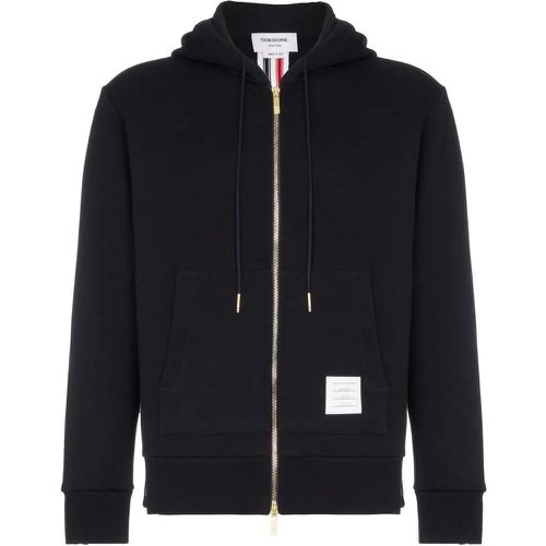 Hoodie Zip-Up Pullover - Größe 1 - schwarz - Thom Browne - Modalova