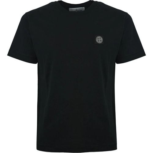 T-shirts And Polos Black - Größe L - Stone Island - Modalova