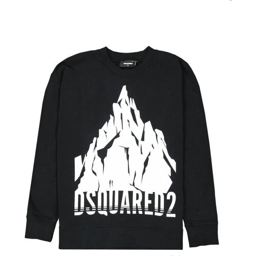 Cotton Logo Sweatshirt - Größe M - Dsquared2 - Modalova