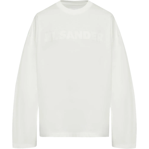 Longsleeve mit Logo - Größe M - Jil Sander - Modalova