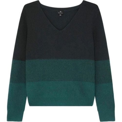 Pull vert col v ray� d�grad� W2R 432N N31247 - Größe L - Paul Smith - Modalova