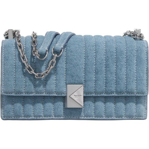 Crossbody Bags - Deco Quilted Denim Suede Mini Flap Chain Crossbody - Gr. unisize - in - für Damen - kate spade new york - Modalova
