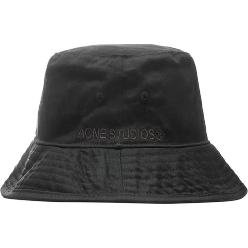 Caps & Mützen - Brimmo Twill Logo Bucket Hat - Gr. S/M - in - für Damen - Acne Studios - Modalova