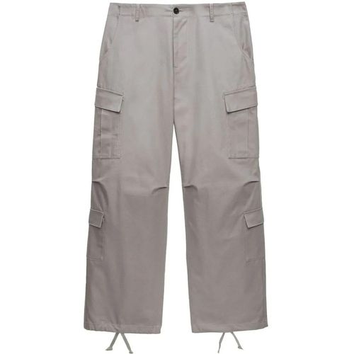 Grey Cargo Trousers - Größe 50 - MSGM - Modalova