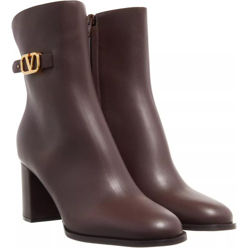 Boots & Stiefeletten - Signature Smooth Leather Boots - Gr. 37 (EU) - in - für Damen - Valentino Garavani - Modalova