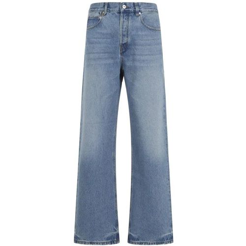 Le De Nîmes Droit Blue Cotton Jeans - Größe 31 - Jacquemus - Modalova