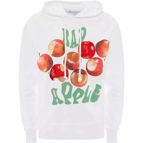 White Bad Apple Sweatshirt - Größe M - white - J.W.Anderson - Modalova