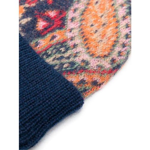 Caps & Mützen - Paisley Jacquard Beanie - Gr. ONE SIZE - in - für Damen - ETRO - Modalova