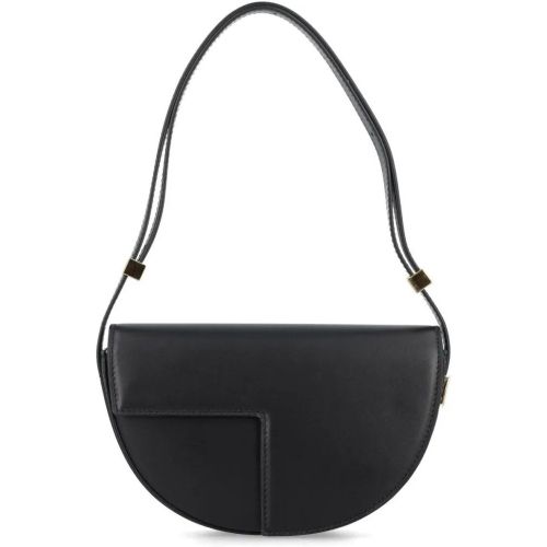 Hobo Bags - Black Nappa Leather Bag - Gr. unisize - in - für Damen - Patou - Modalova