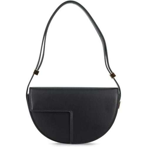 Shopper - Black Nappa Leather Bag - Gr. unisize - in - für Damen - Patou - Modalova