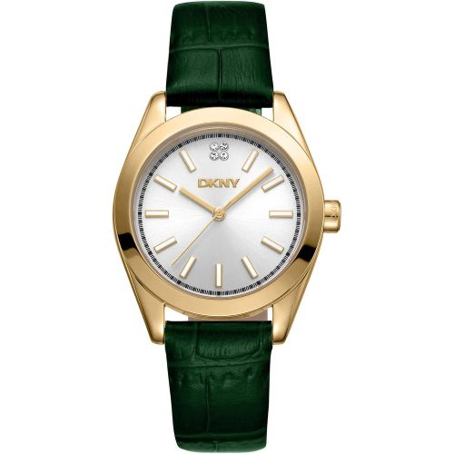 Uhr - Quarzuhr Nolita Midi - Gr. unisize - in Dunkelgrün - für Damen - DKNY - Modalova