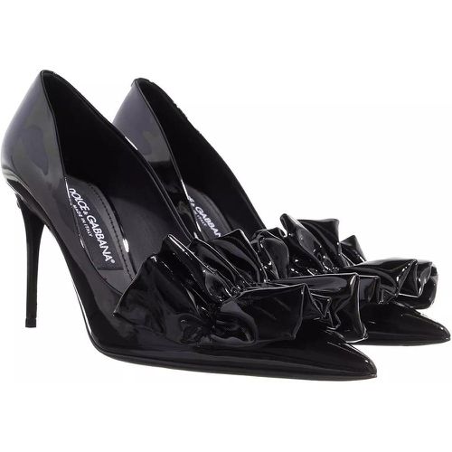 Pumps & High Heels - Patent leather pumps with ruches - Gr. 39 (EU) - in - für Damen - Dolce&Gabbana - Modalova