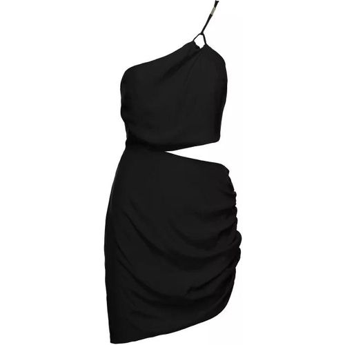 Midori' One-Shoulder Mini Black Dress With Cut-Out - Größe M - black - Gauge81 - Modalova