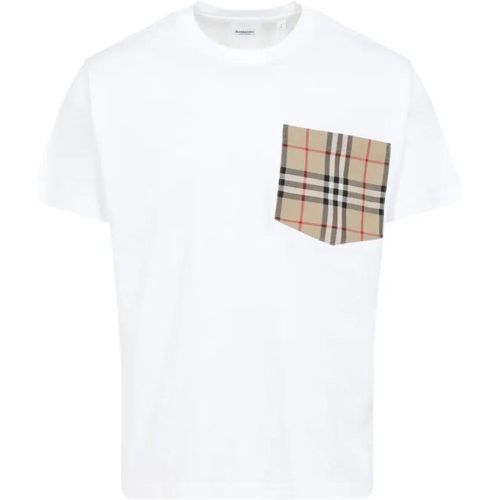 Carrick Check T-Shirt - Größe M - Burberry - Modalova