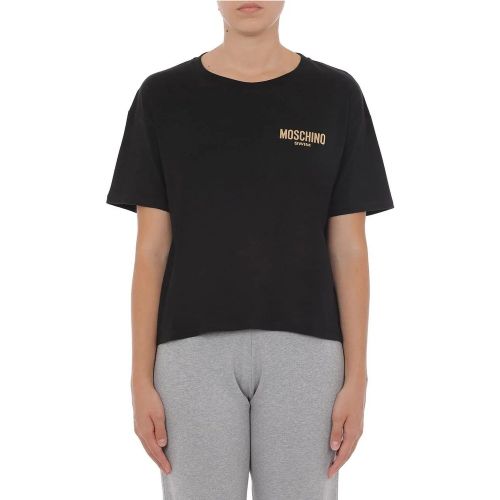 T-Shirts And Polos Black - Größe S - Moschino - Modalova