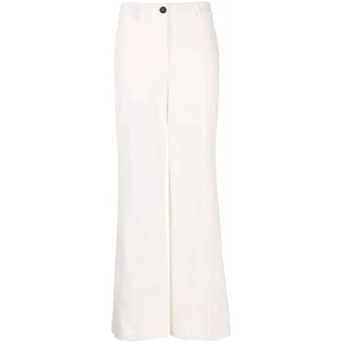 Corduroy High-Waist Wide-Leg Trousers - Größe 40 - Lorena Antoniazzi - Modalova