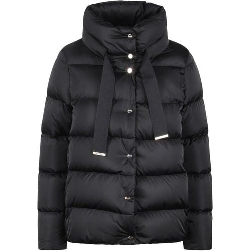 Padded Down Jacket - Größe 42 - schwarz - Herno - Modalova