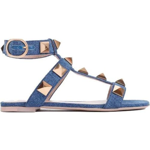 Sandalen - Denim Cotton Sandals - Gr. 37 (EU) - in - für Damen - Valentino - Modalova