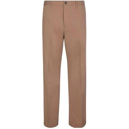 Taupe Slim Trousers - Größe 44 - brown - Nine In The Morning - Modalova