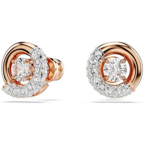 Ohrringe - Dextera Rose Gold Coloured Ear Studs 569 - Gr. unisize - in - für Damen - Swarovski - Modalova