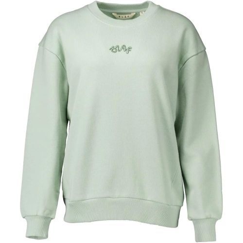 �l�f Signature Logo Crewneck Sweaters Lichtgro - Größe L - ØLÅF - Modalova