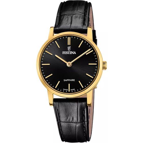 Uhr - Swiss Made Leather Watch - Gr. unisize - in Mehrfarbig - für Damen - Festina - Modalova