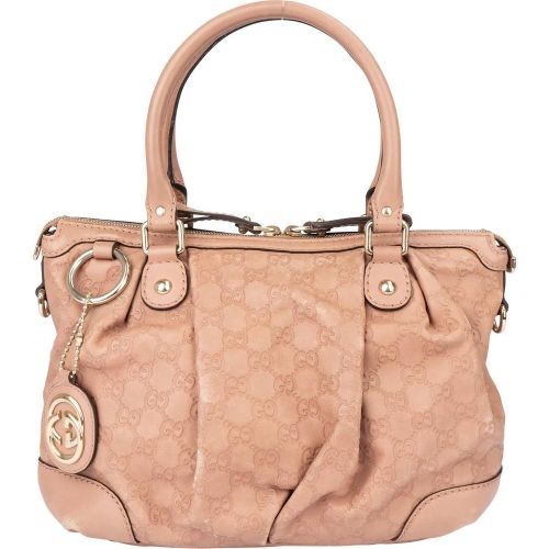 Crossbody Bags - Leather GG Monogram Sukey Handbag - Gr. unisize - in Gold - für Damen - Gucci - Modalova