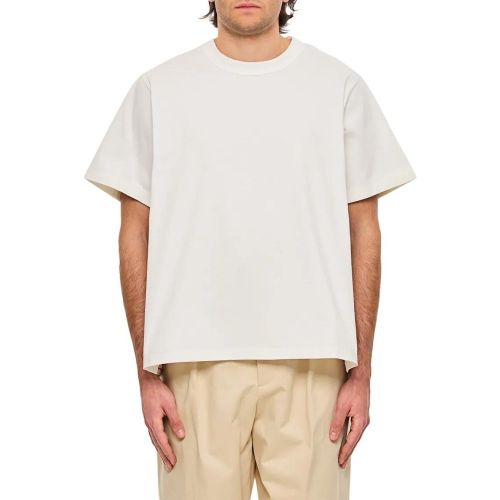 Side Panel Short Sleeve T-Shirt - Größe L - Bottega Veneta - Modalova