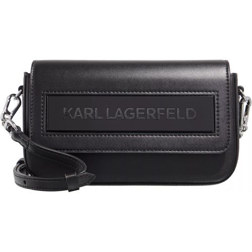 Crossbody Bags - Icon K Sm Flap Shb Leather - Gr. unisize - in - für Damen - Karl Lagerfeld - Modalova