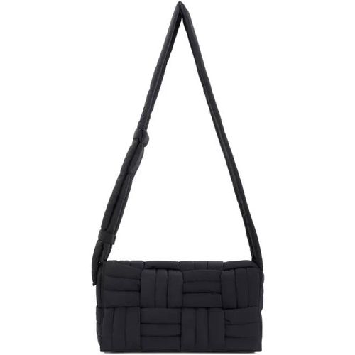 Shopper - Tech Cassette Stitch Black Polyamide Shoulder Bag - Gr. unisize - in - für Damen - Bottega Veneta - Modalova