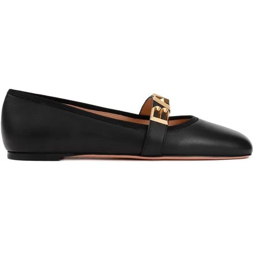 Loafer - Balby Black Nappa Lamb Leather Ballerinas - Gr. 40 (EU) - in - für Damen - Bally - Modalova