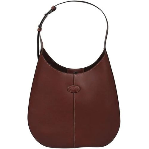 Shopper - Hobo Leather Bag - Gr. unisize - in - für Damen - TOD'S - Modalova